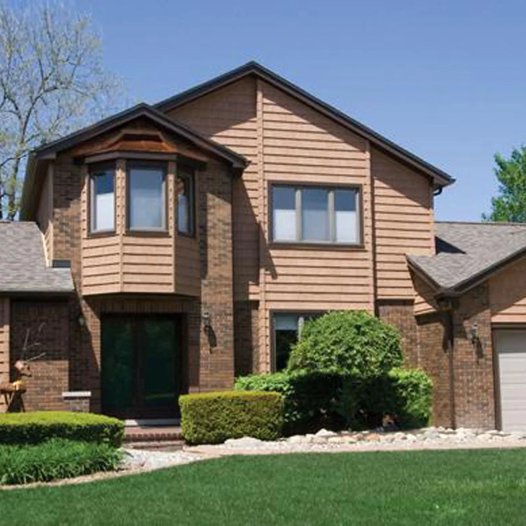 The Foundry 7"W x 60 3/4"L Exposure, Vinyl Perfection Shingles (34 Panels/Ctn. = 100 Sq. Feet), 008 - Shadow