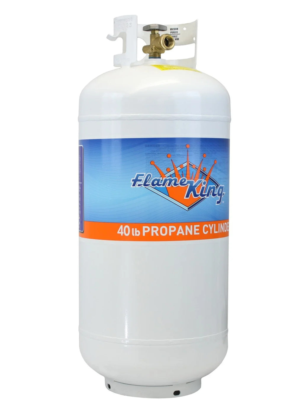 NEW 40 LB Pound Steel Propane Tank Refillable Cylinder with OPD Valve