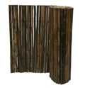 Backyard X-Scapes Bamboo Fence Panel, Natural Black, 4' H x 8' L