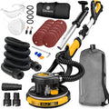 Giovent? Electric Drywall Sander with Dust Extraction, Suitable for Popcorn Ceilings