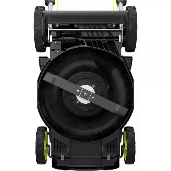 RYOBI 40V Brushless 20 in. Walk Behind Self-Propelled Mower/String Trimmer/Leaf Blower with (2) Batteries and (2) Chargers