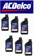 ACDelco GM Dexron VI Full Synthetic Automatic Transmission Fluid 1 Quart 6 Pack