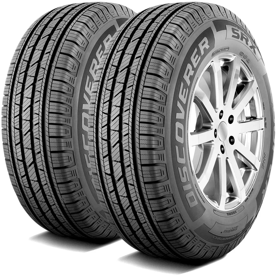 Cooper Discoverer SRX All-Season Tires 255/60R19 109H �C Pair for Trucks/SUVs