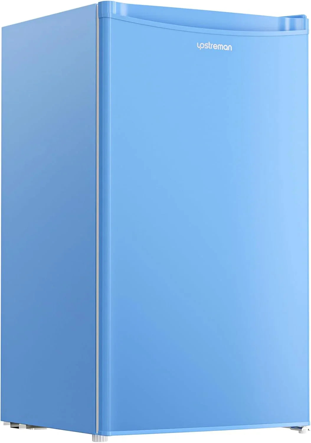 Upstreman 3.2 Cu.Ft Mini Fridge Freezer Single Door Fridge Dorm Fridge Adjustable Thermostat