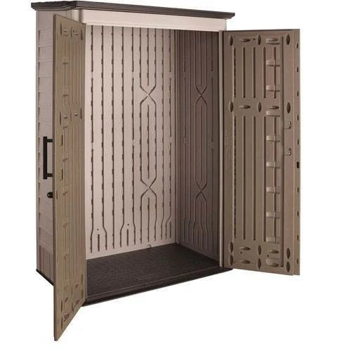 Rubbermaid garden shed, model 2025, 52 cubic feet (approx. 1.47 m3), weatherproof, lockable doors