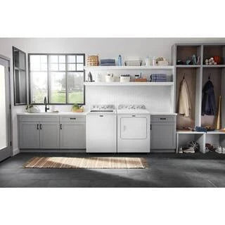 Maytag Top-Loading Washing Machine with 4.8 Cubic Foot Capacity and Extra Power Boost, White �C MVW5430MW