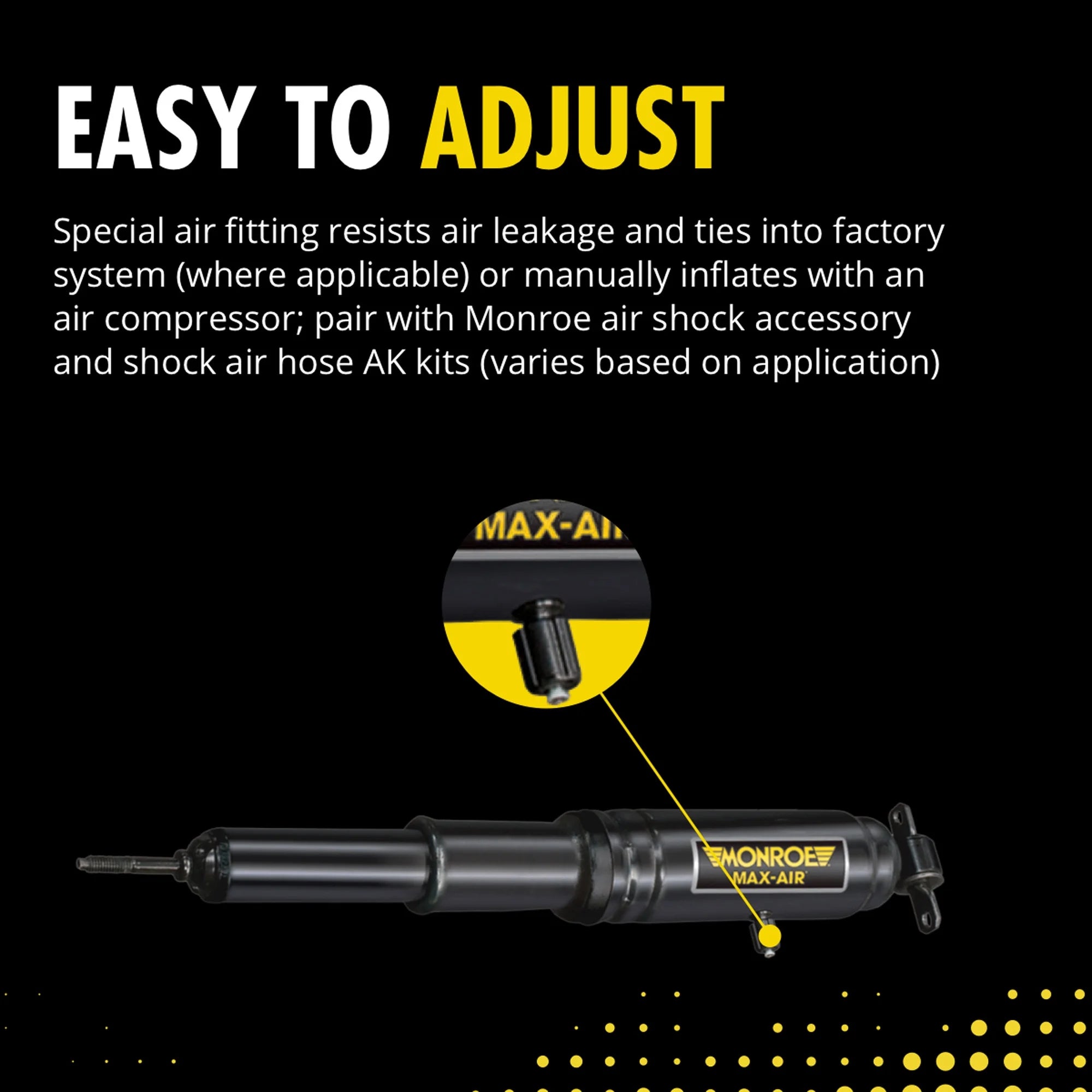 Monroe Shocks & Struts Max-Air MA834 Shock Absorber