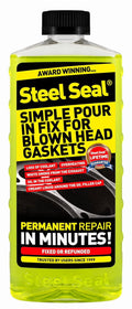 Steel Seal Blown Head Gasket Fix Repair Sealer for 4 Cylinder Engines