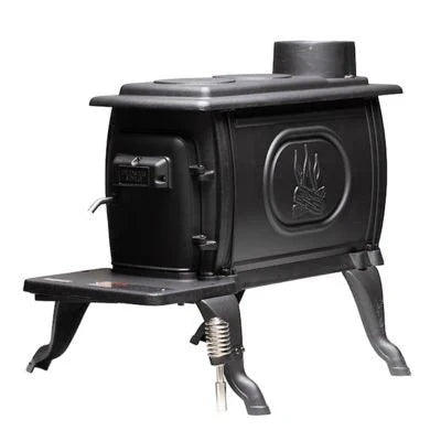 2025 900 square feet EPA-exempt cast iron stove