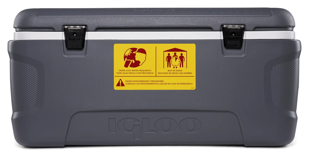 Igloo 120 qt. Workman Series Chest Cooler - Gray