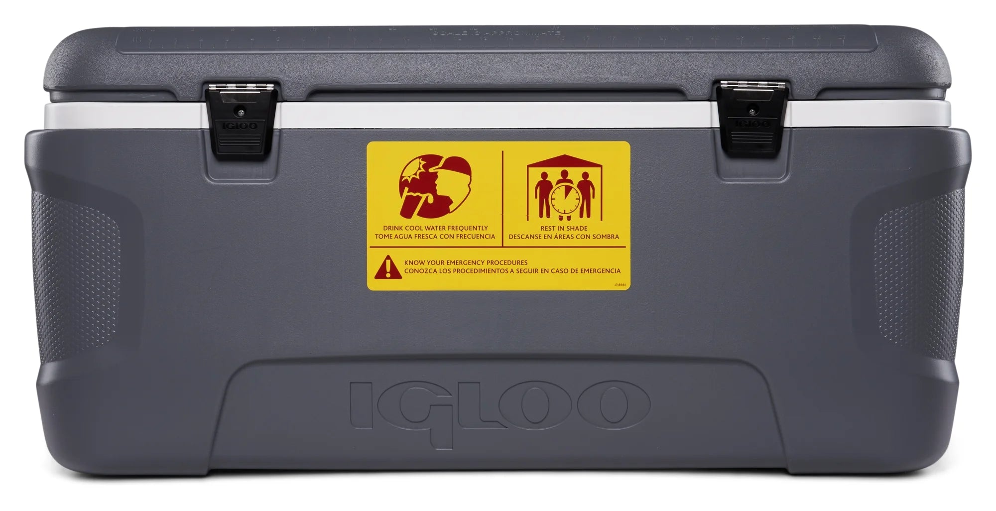 Igloo 120 qt. Workman Series Chest Cooler - Gray