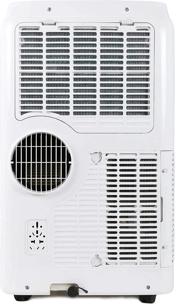 BLACK+DECKER Portable Air Conditioner with 14,000 BTU, Heating Function and Remote Control, White