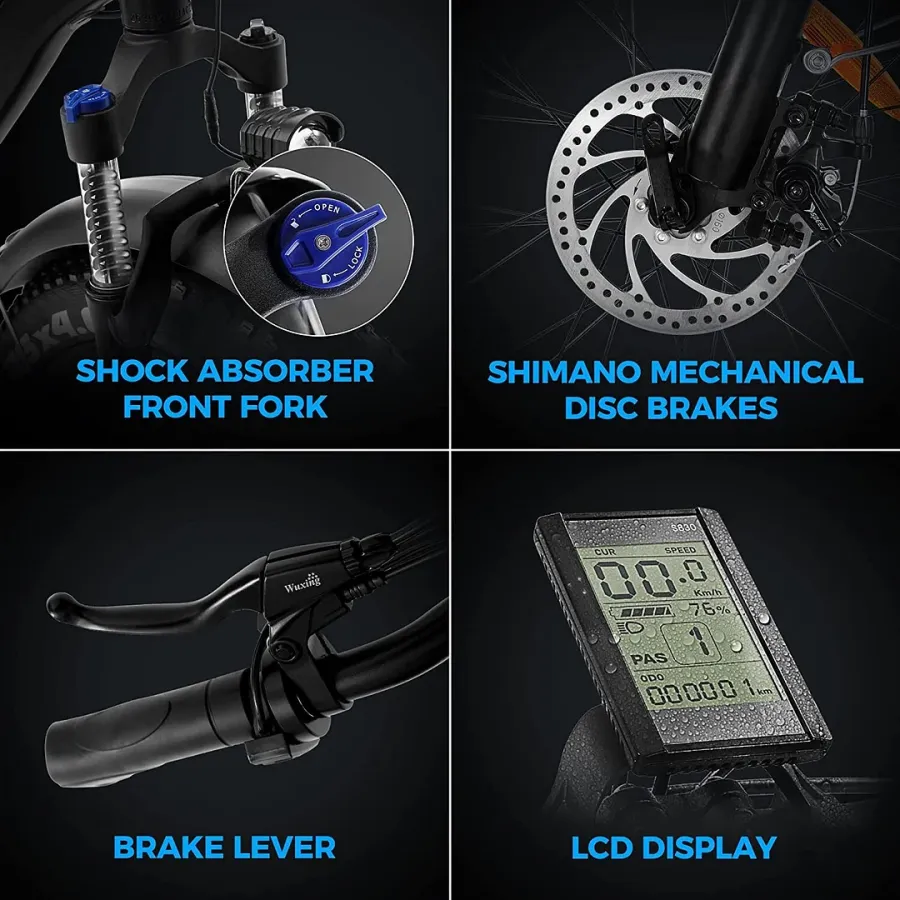 ??Clearance Sale???Outdoor electric bike with 48V / 15Ah lithium battery?