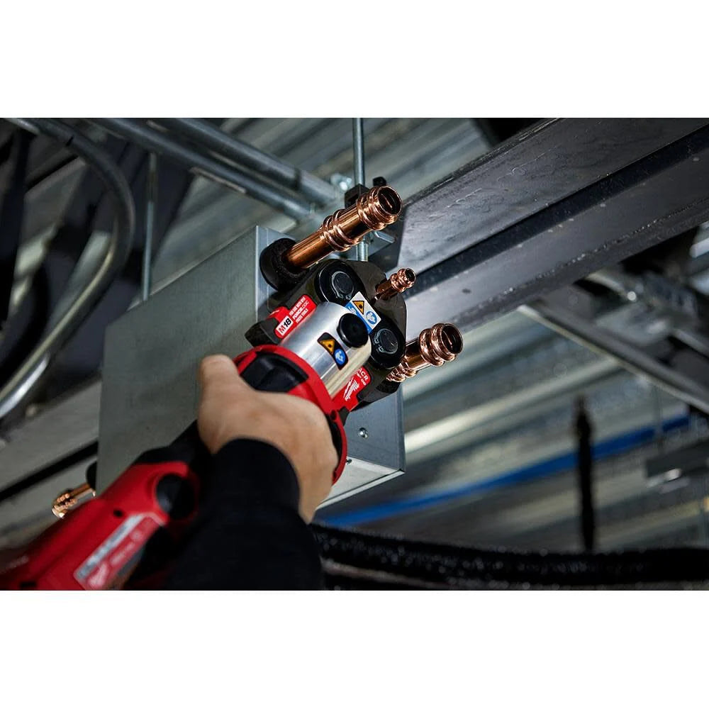 Milwaukee M18 FORCE LOGIC crimping tool with ONE-KEY and 1/2