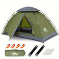 Kunkun E-commerce Upgraded Backpacking Tents 1 Person Easy Clip Setup Camping Tent Adults Scouts Heavy Rainproof Compact Lightweight, Single-Size