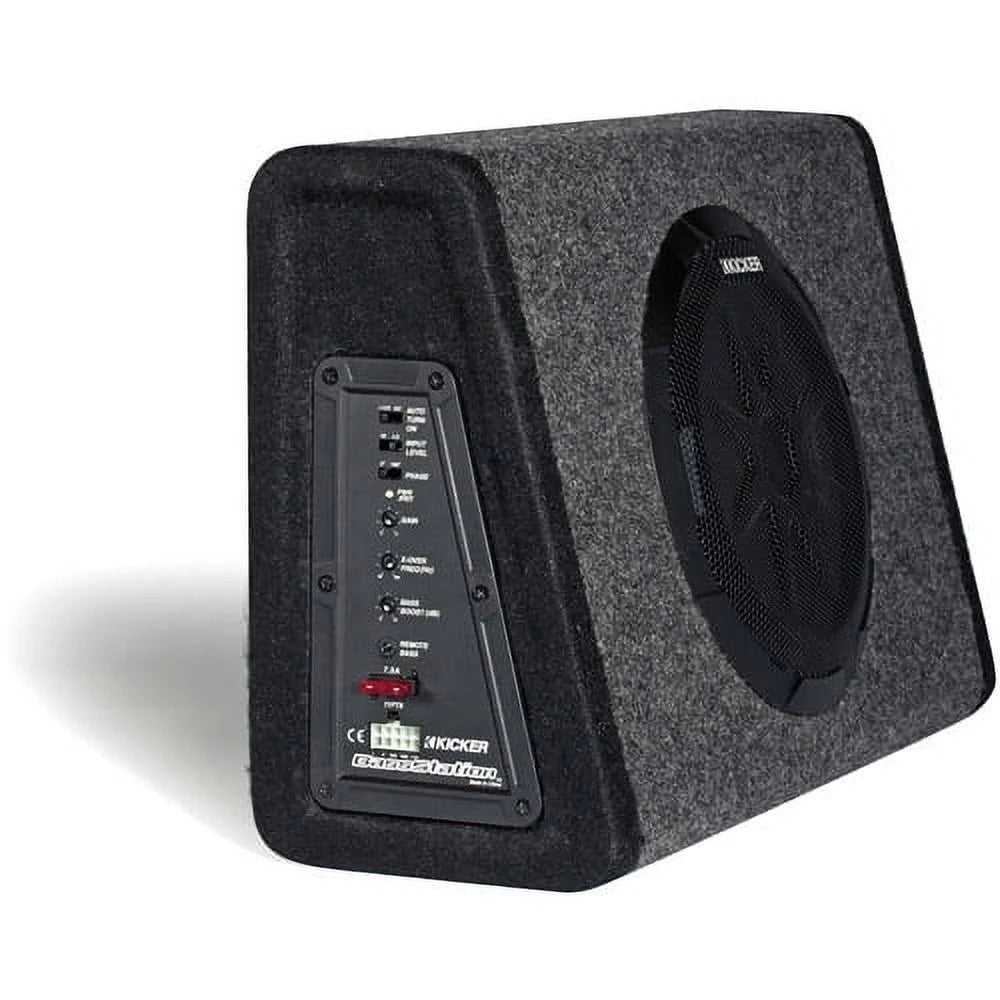New Kicker PT250 10" Subwoofer with Built-in 100W Amplifier