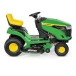 John Deere S100 ride-on lawnmower, 107 cm (42 inch) cutting width �C 17.5 hp petrol hydrostatic drive