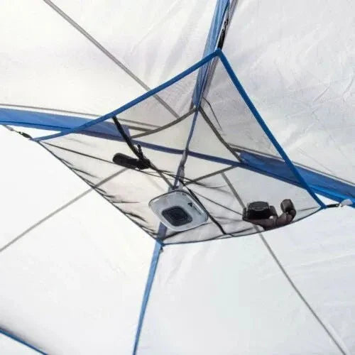 Family cabin tent for 16 people with 3 rooms and 3 entrances