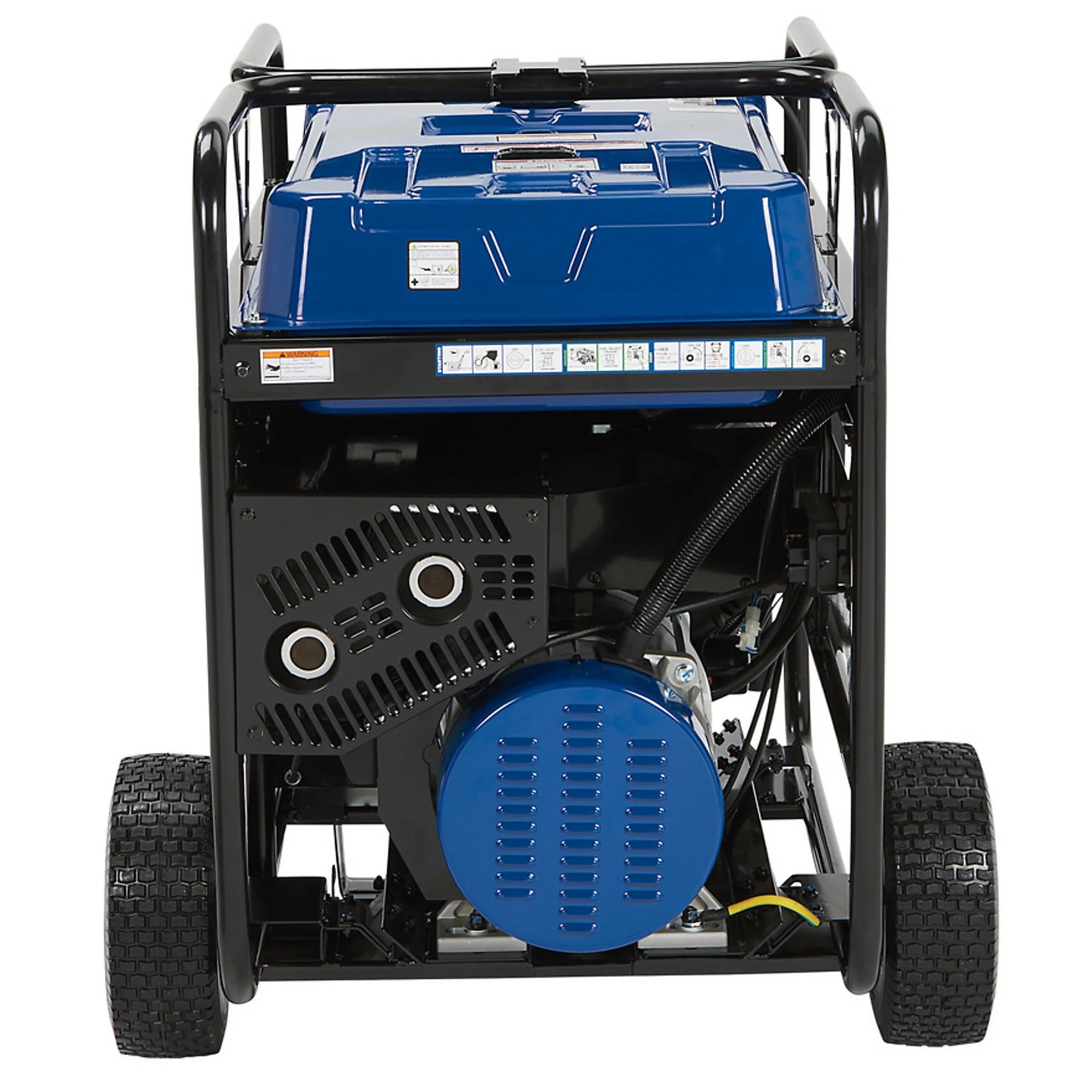 Powerhorse Portable Generator, 27,000 Surge Watts, 18,000 Rated Watts, 120/240V, Dual Fuel, Electric Start, CO Shutdown