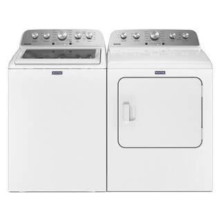 Maytag Top-Loading Washing Machine with 4.8 Cubic Foot Capacity and Extra Power Boost, White �C MVW5430MW
