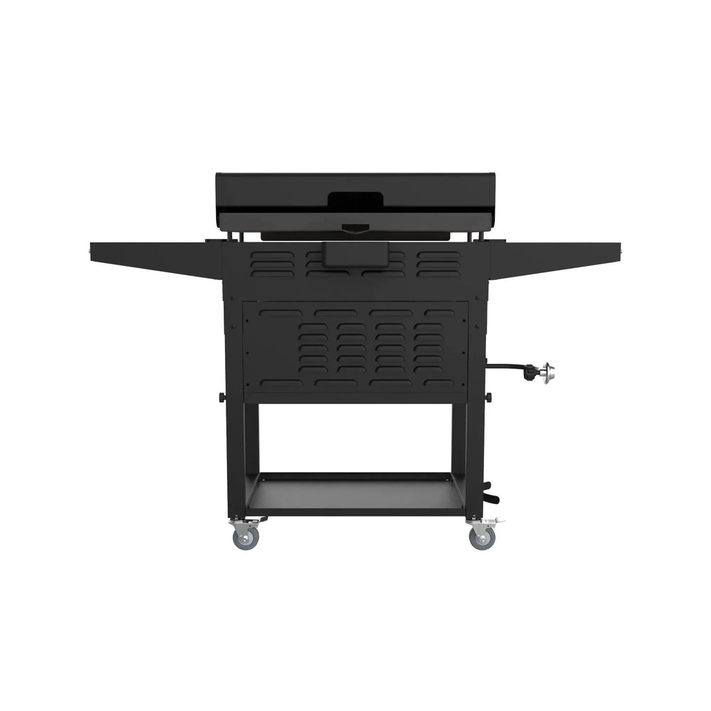 ??Clearance Sale?? Blackstone 2-burner griddle (71 cm) with electric air fryer and extractor hood