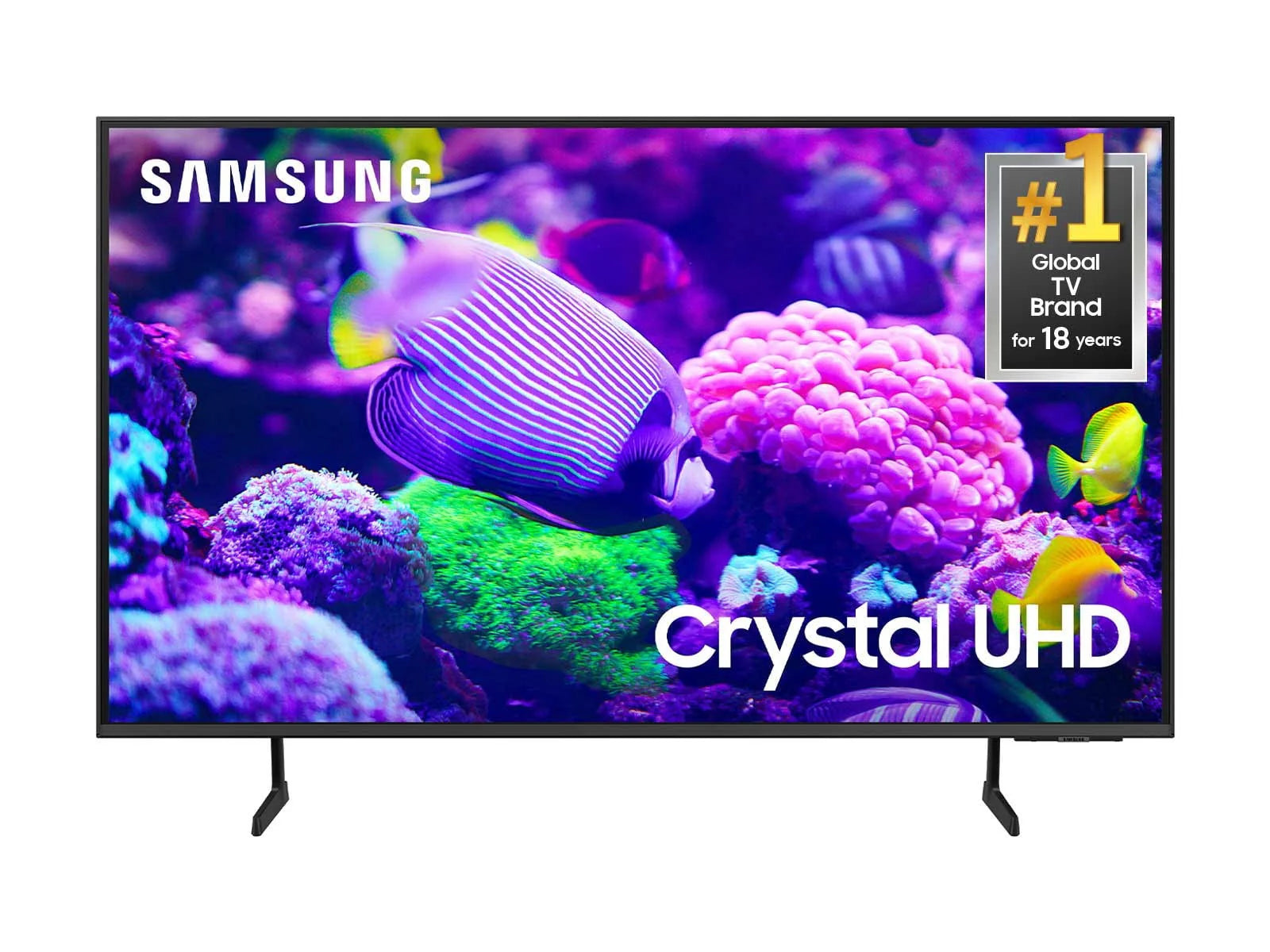 Samsung 85�� Crystal UHD 4K Smart TV DU7200B with PurColor, HDR and Tizen OS �C 2024 Model