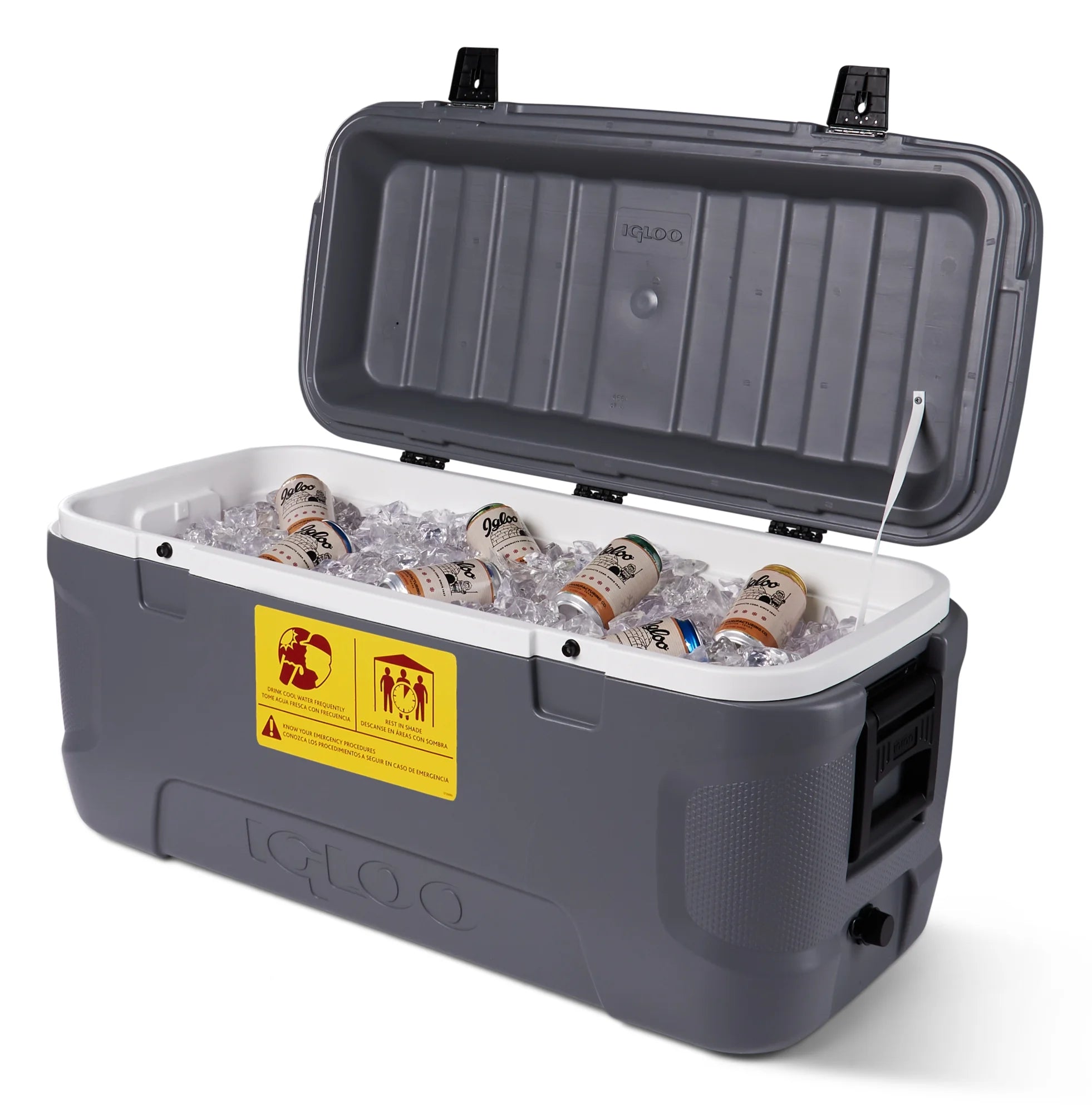 Igloo 120 qt. Workman Series Chest Cooler - Gray