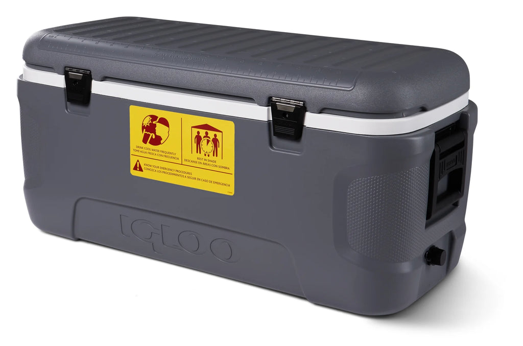 Igloo 120 qt. Workman Series Chest Cooler - Gray
