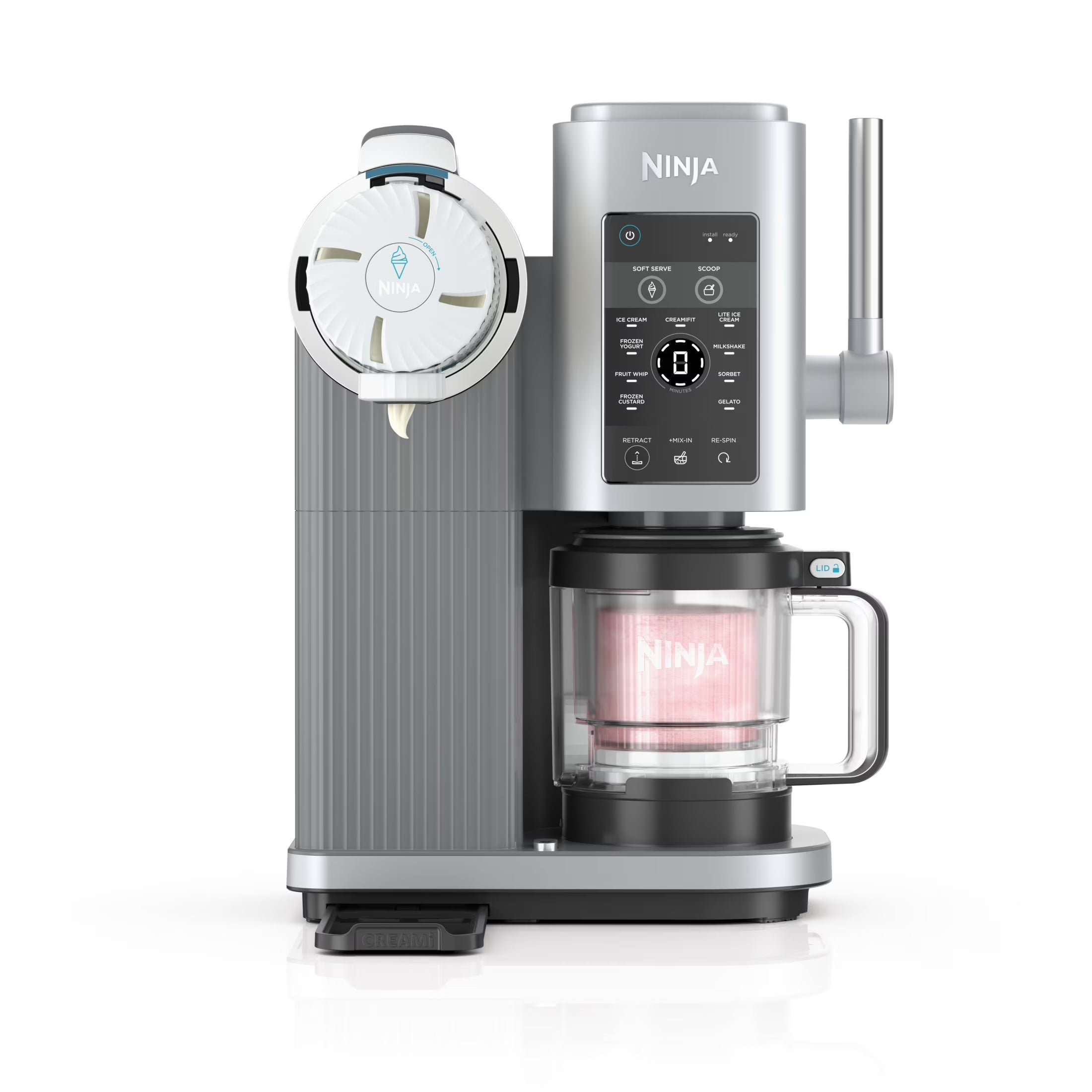 Ninja Swirl? by CREAMi? Soft Serve and Ice Cream Maker, 13 One-Touch Programs, NC701
