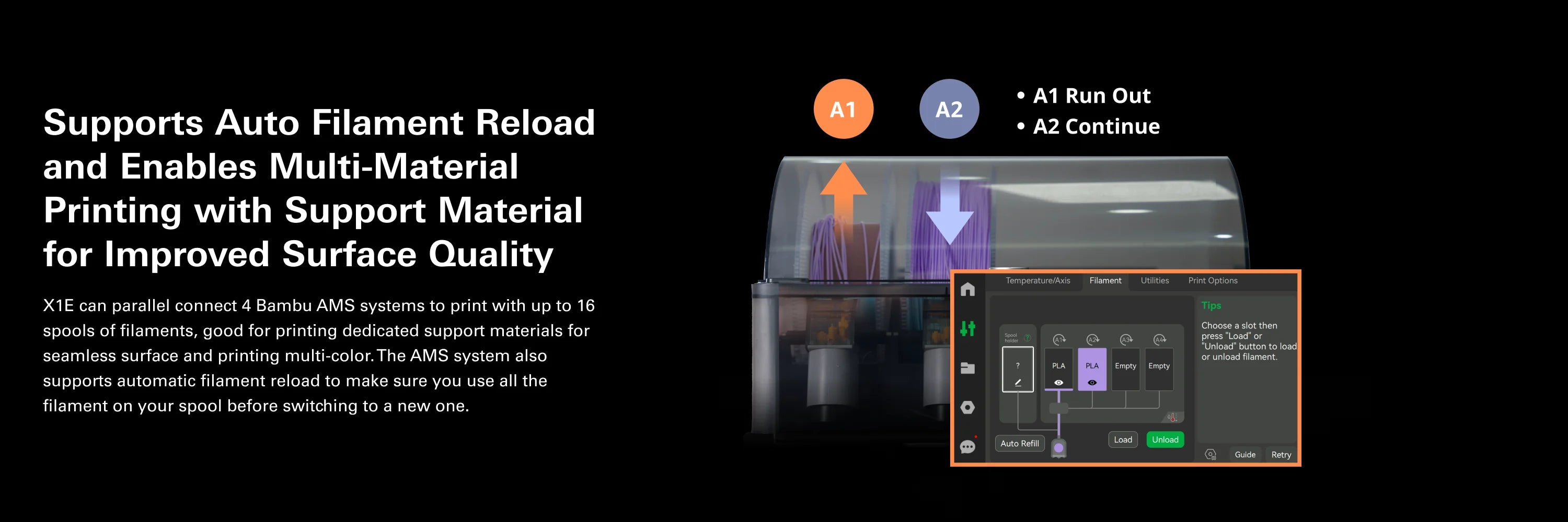 Bambu Lab X1E Combo Craft 3D Printer