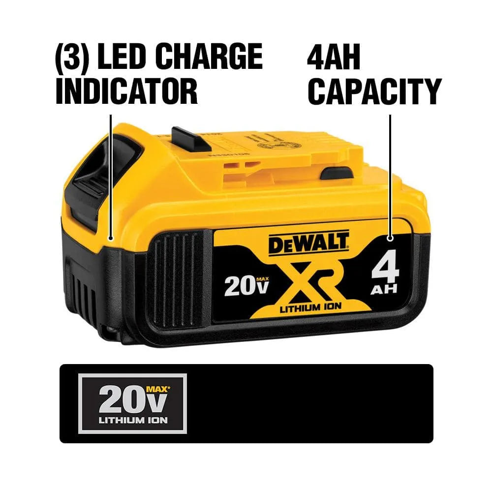 DW 20V MAX Cordless Battery Powered String Trimmer & Leaf Blower Combo