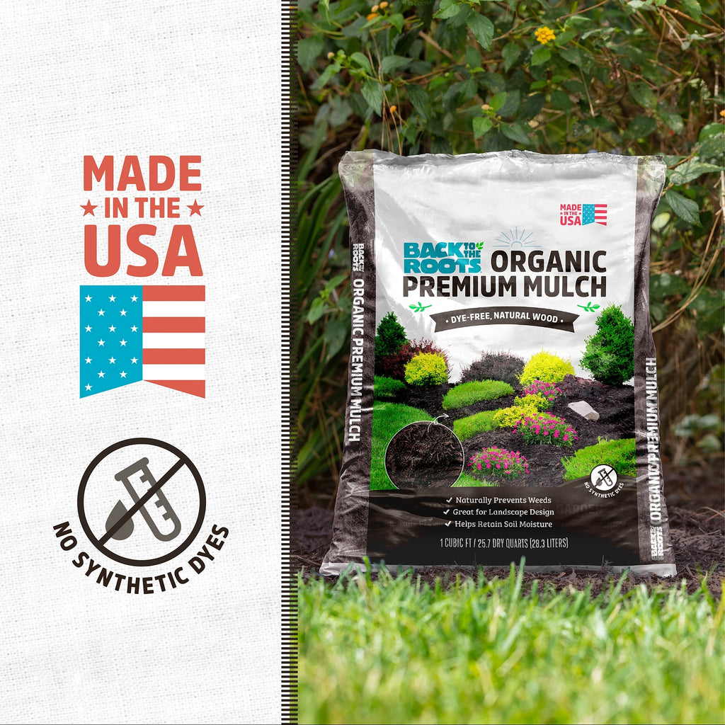 Organic Bark Bagged Mulch (10 1cu. ft. Bags)
